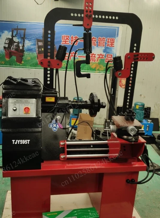Car Rim Straightening & Roundness Correction Machine, Tire Wheel Hub Shaping Tool for Steel Ring Deformation Repair