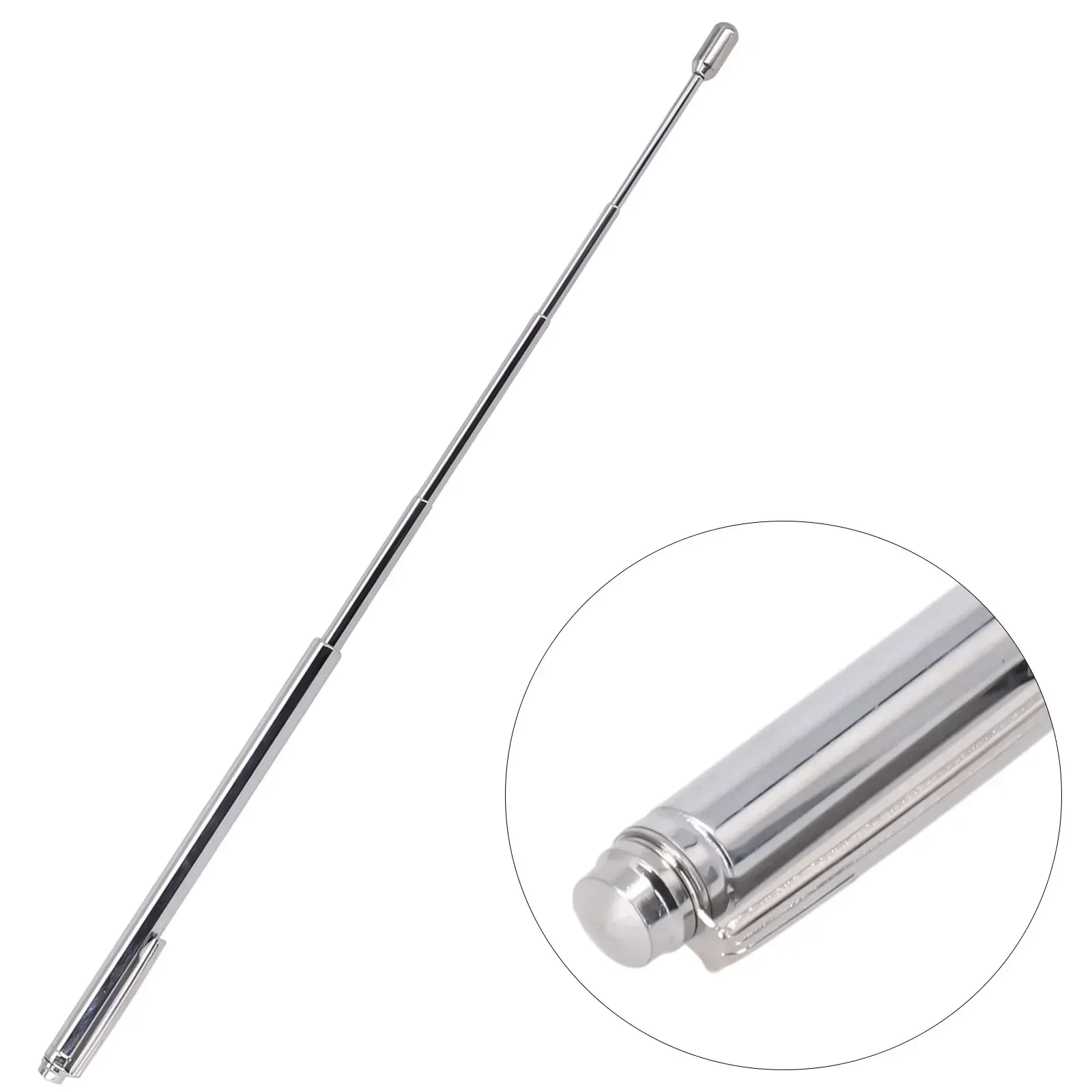 1PC Divining Dowsing Rods Metal Detector For Water Treasure Finding Tools Stainless Steel Flexible Probing Rod