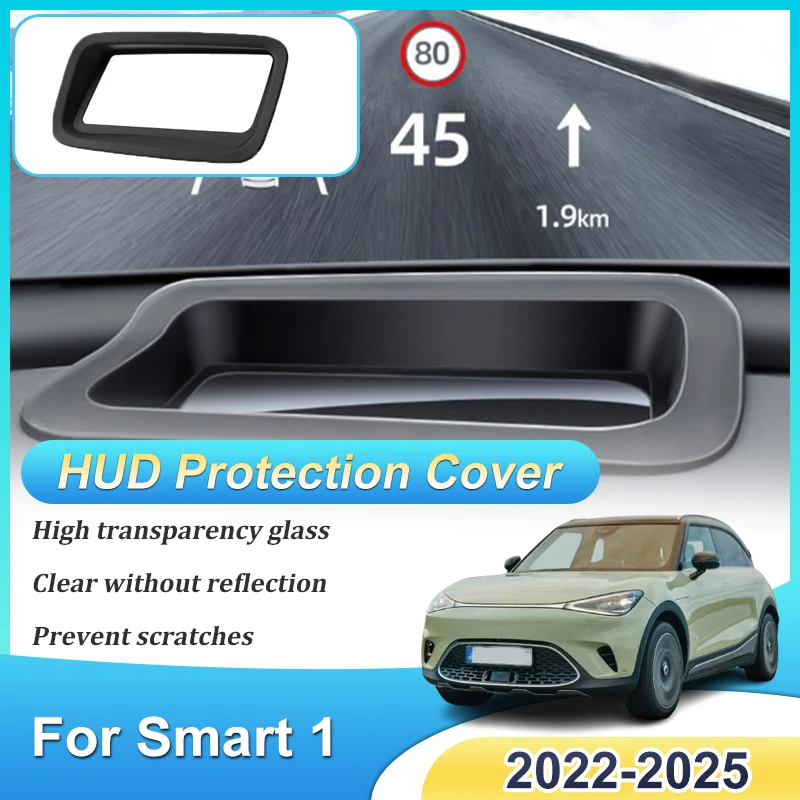 

For Smart 1 2022 2023 2024 2025 Jingling #1 HUD Protection Cover Specialized Head-Up Display Protective Modification Accessories