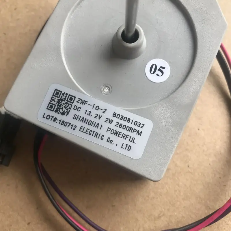 Refrigerator DC Fan Motor for MeiLing Rongsheng Double Door Freezer Fridge Repair Parts ZWF-10-2 B03081032 DC13.2V 2W