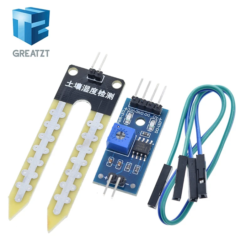 Capacitive Soil Moisture Sensor Module / Soil Humidity Digital Display Relay Control Module Automatic Watering For Arduino