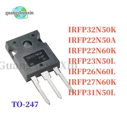 5PCS NEW IRFP32N50K 32N50 TO247 IRFP31N50L IRFP27N60K IRFP26N60L IRFP23N50L IRFP22N60K IRFP22N50A