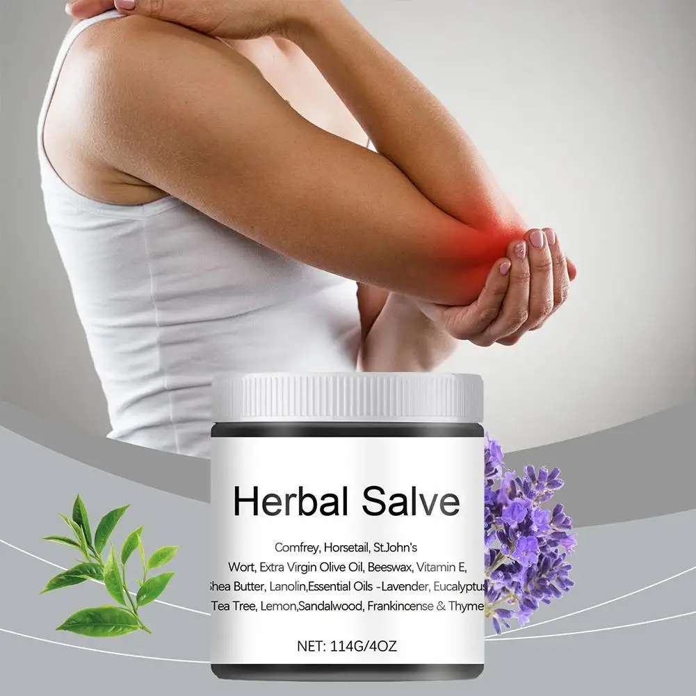 External use of ointment to relieve joint pain, herbal cream for massage application health cream for joint and knee pain