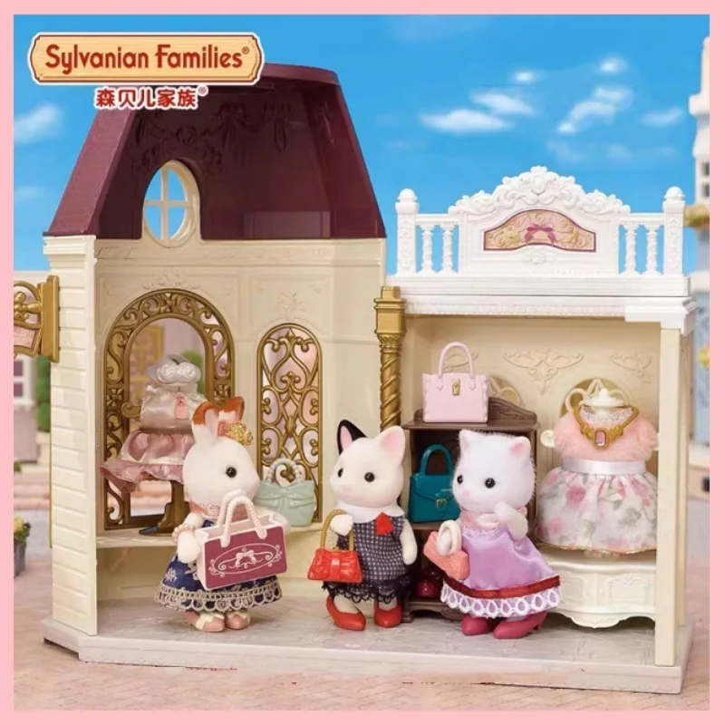 

New Original Sylvanian Anime Figure Series Kawaii Doll Model Room Ornament Toy Favorite Of Girls Families Kid Halloween Gift