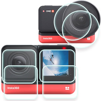 Screen Protector for Insta360 ONE R and for Insta 360 ONE R 4k Wide Angle Lens Camera Len LCD Tempered Glass Protection