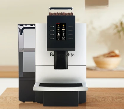 Fully automatic Italian coffee machine touch screen one-click grinding commercial coffee machine