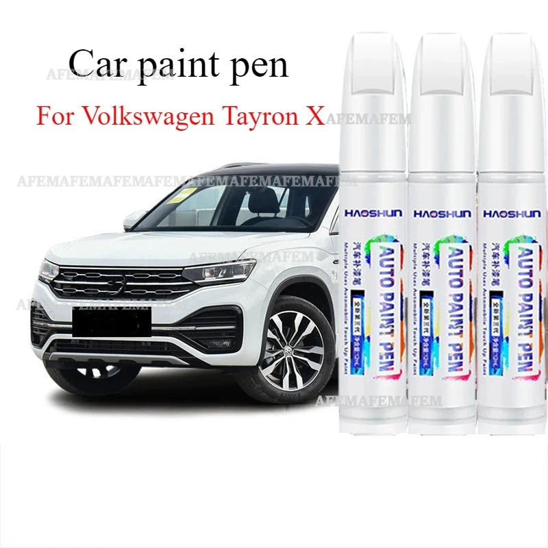 For Volkswagen Tayron X paint pen polar white manganese stone black car scratch repair artifact Xingyao gold spot paint pen
