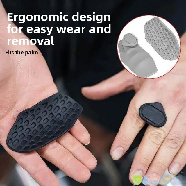 

Fitness Silicone Palm Pads Anti-Slip Gymnastics Equipment Training Gym Weightlifting Grips Single Bar Pull-Up Pad Protection