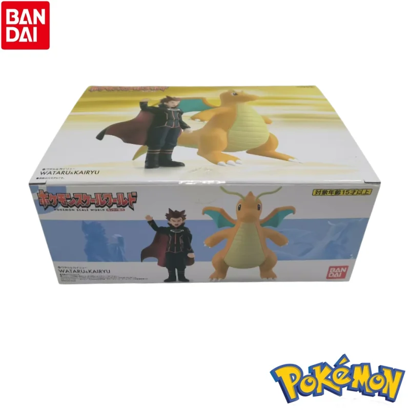 

In Stock Bandai Model Doll Brand New Boxed Pokemon Lance Dragonite Anime Characters Original Garagekit Collectible Action Figure