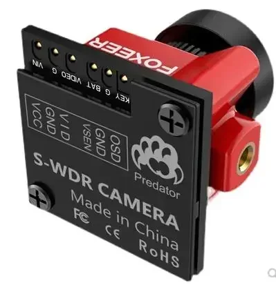

Foxeer Micro Predator 5 OSD Super WDR 4ms latency FPV Racing Camera for FPV RC Drone