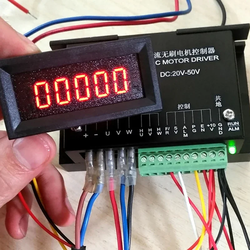 Mini Speed Display Tachometer for CNC Brushless Spindle Motor Stepper Motor Driver Air-cooled Spindle Display