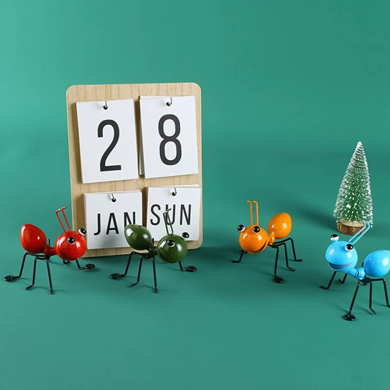 Cute Ant Figurine Outdoor Garden Decoration Yard Lawn Ornament Tree Hanging Wall Decor