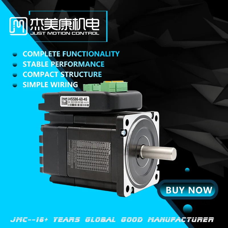 JMC Integrated closed loop stepper motor closed loop cnc kit stepper motor with integrated driver