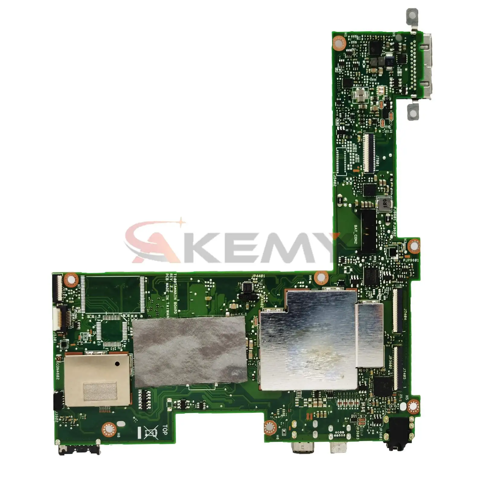 T100TA Notebook Mainboard UNTUK ASUS T100TAS Laptop Motherboard dengan CPU/Z3775 2GB/RAM SSD-32G/64G 100% diuji bekerja