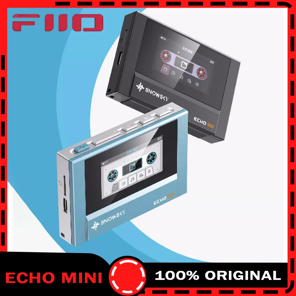 fiio-snowsky-echo-mini-wireless-bluetooth-mp3-mini-walkman-8gb-supporto-personalizzato-dsd-retro-lettore-bluetooth-portatile-regalo-musicale-uomo