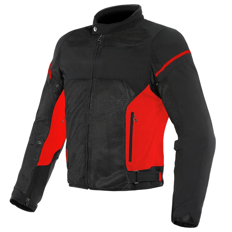 Motorcycle Jacket Men'S Racing Wear Summer Motorcycle Wear Breathable Waterproof Fall Resistant Quick Dry Comfortable Slim Ridin