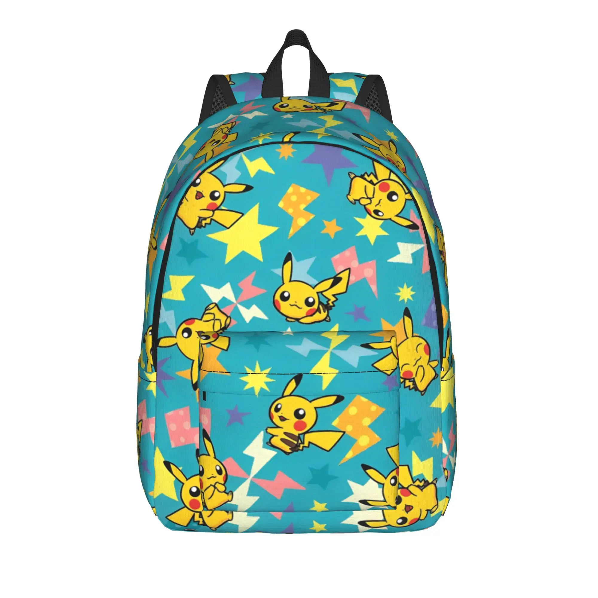 

Pokemoned Characters Backpack for Men Women Teenage Student Hiking Travel Daypack Laptop Computer Shoulder Bag Outdoor