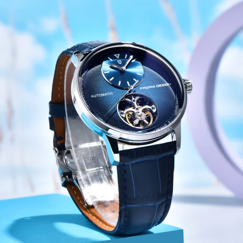 Imagen 1 del producto 2025 PAGANI DESIGN Nuevo reloj mecánico de ocio a la moda para hombre de 42 mm con luz nocturna impermeable ahuecada de 10 bares automático para hombre