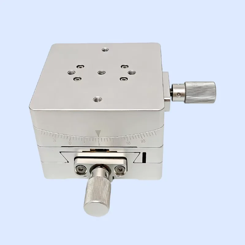 XY angle adjustment platform manual angle position platform