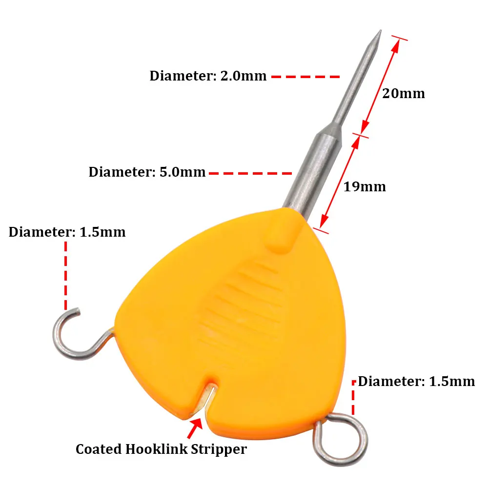 Carp Fishing Tool Fishing Line Knotting Tool Coated Hooklink Line Stripper Fishhook Puller Equipment For Fish Accessories