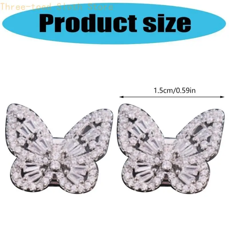 Personalisierte DIY Anpassbare Blings Ohr-Clip Zubehör Kopfhörer Ohrhörer Schmuck Clip Für Mädchen Geschenk E74A – Detail 6