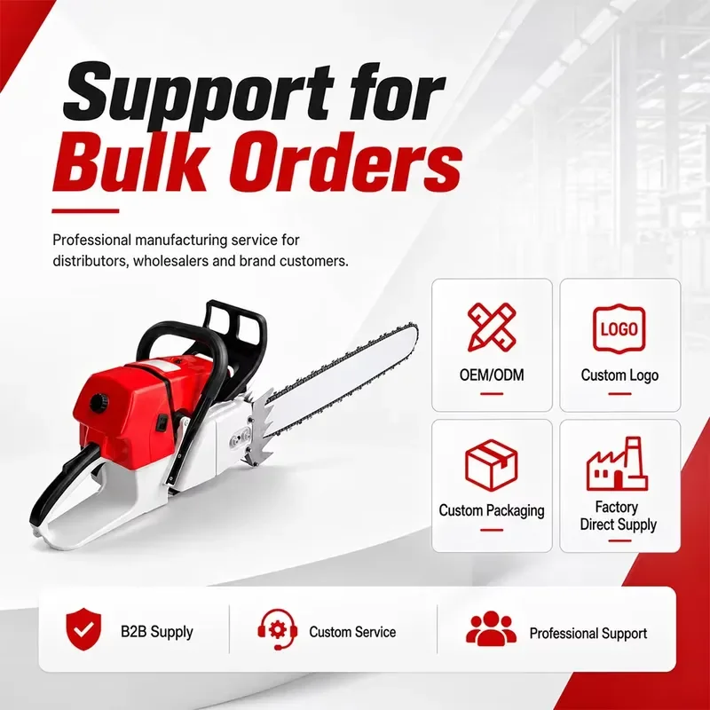 Wholesale 92cc Petrol Chainsaw MS660 Professional Portable Sawmill Chainsaw Manufacturer with 36 Inch Guide Bar