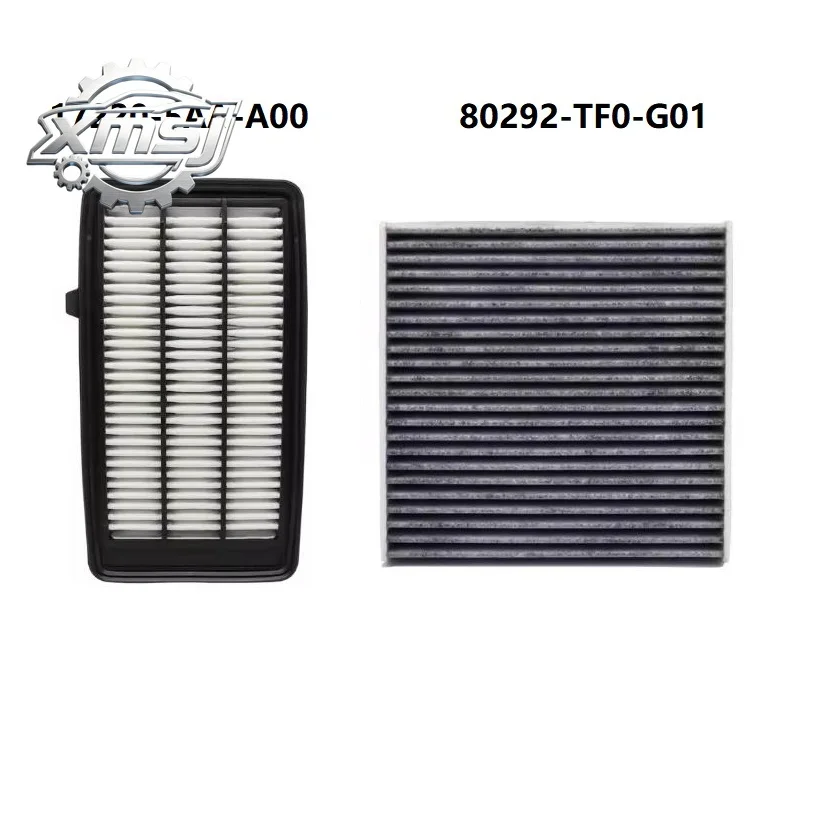 Juego  filtro  aire  polen  cabina  motor para Honda CR-V CRV Civic X 1.5L Turbo 17220-5AA-A00 80292-TF0-G01