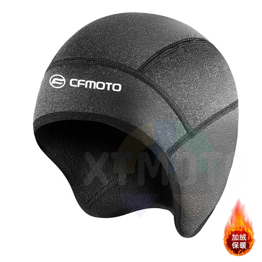 Winter Windproof Cycling Cap Thermal Full Face Cover Balaclava Sun UV Protection Cycling Headwear Face Cap Bike Hats For cfmoto