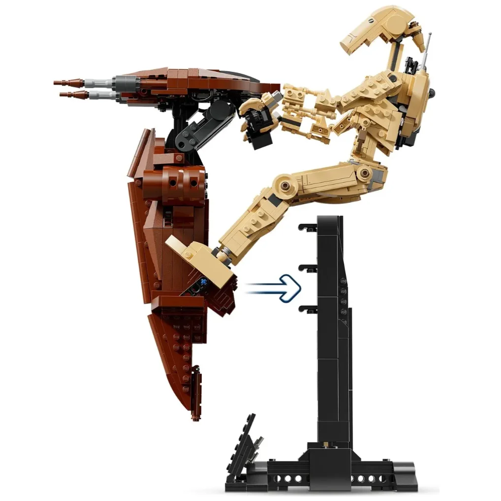 متوفر 1088 قطعة معركة درويد مع STAP 75428 الغريبة روبوت الحروب بنة تجميع نموذج الطوب اللعب عيد ميلاد هدية الكريسماس