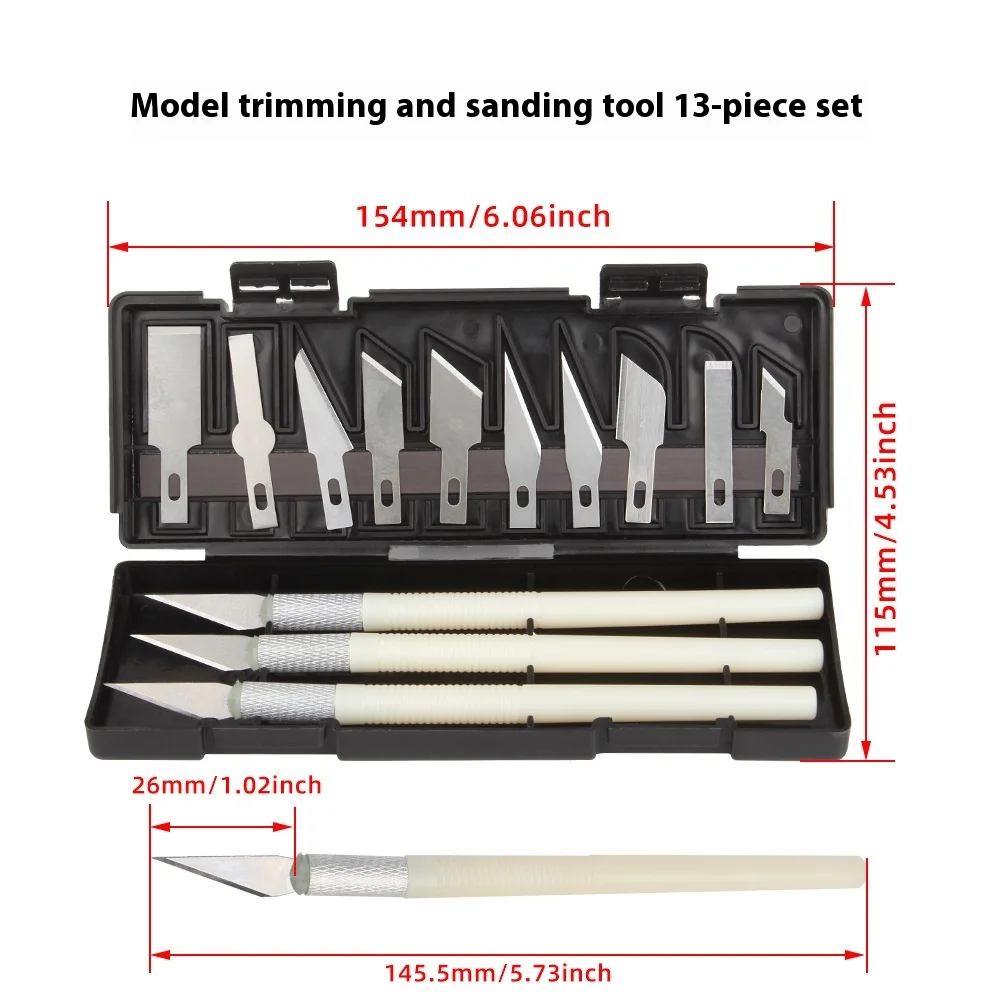 Mehrere Modelle 3D-Drucker Werkzeugset Trimm-Messer Schaber Reinigungsnadel Pinzette Zange Entgratungsset DIY 3D-Druck Werkzeuge – Detail 12