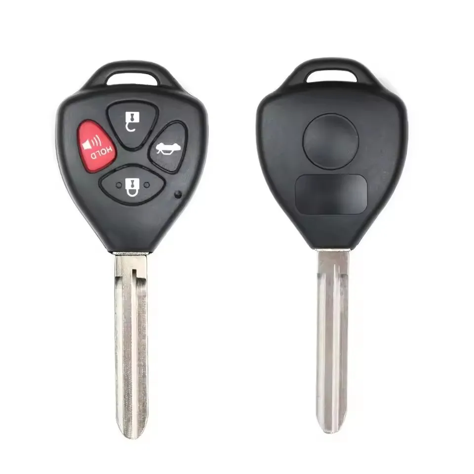 

KEYECU 4 кнопки, 315 МГц, чип 4D67 G для Toyota Sienna 2004-2010, обновленный автомобильный дистанционный ключ-брелок GQ43VT20T