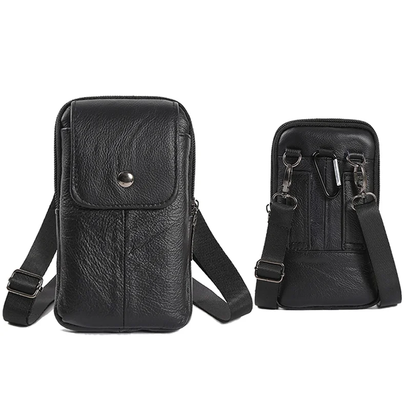 

Casual PU Leather Messenger Bags Luxury Bag For Men Small Phone Bag Men's Crossbody Bag Shoulder Bag