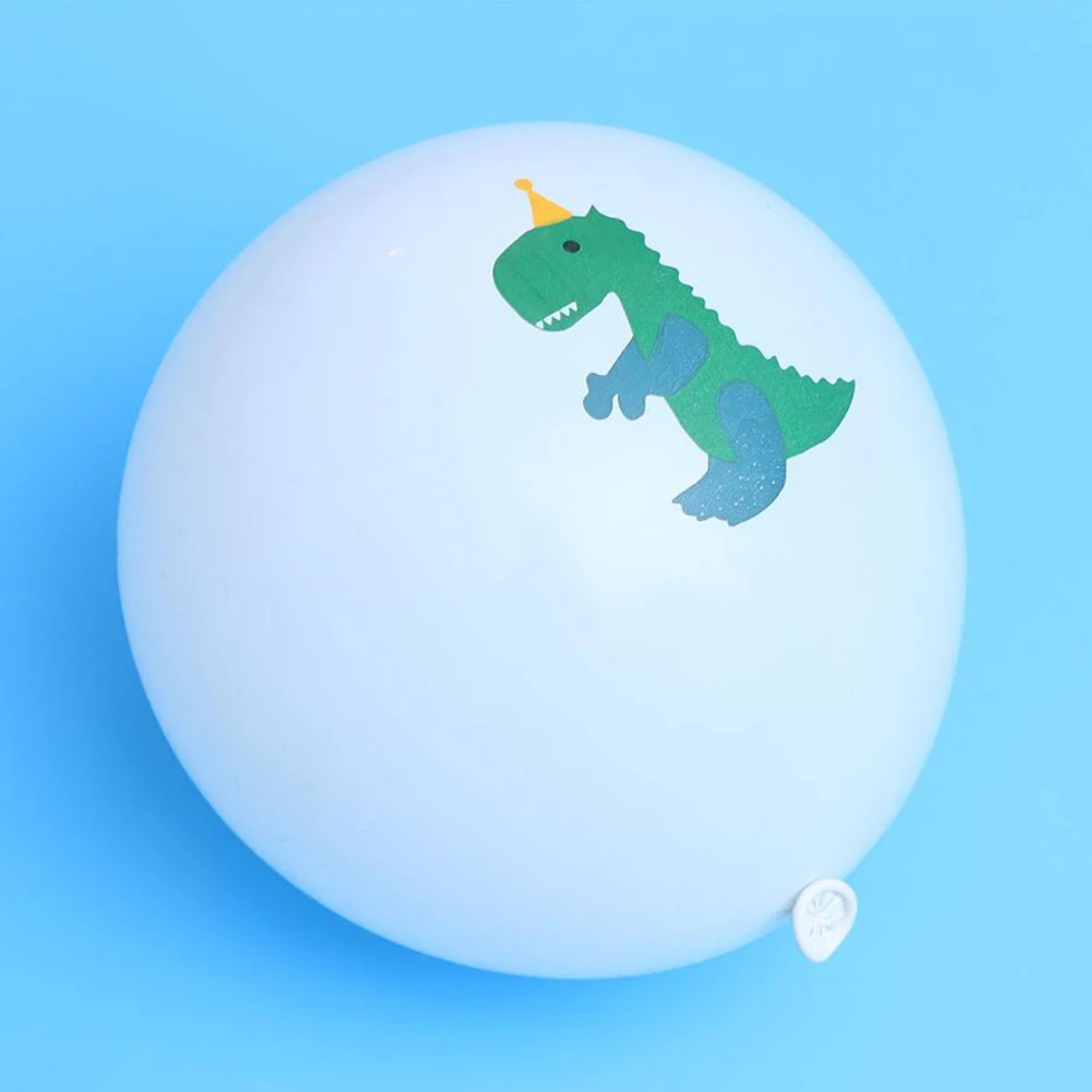 

15 pcs Sequins Balloon Set White 5 Dot 5 Green Dinosaur Latex Balloons Birthday Party Supplies Wedding Favors Kids Boy Shower