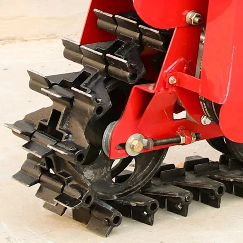 Track Cultivator Agricultural Use Trenching Soil Cultivation Plough Field Soil Cultivation Gasoline and diese Models Chain