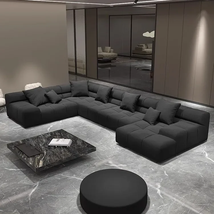 أريكة بسيطة، نفخة، زاوية، مجموعة، أريكة قماش #3