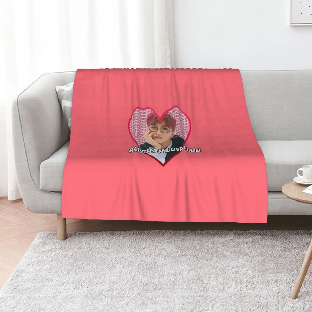 

HAECHAN love club Throw Blanket Luxury Throw anime Decorative Throw Thin Blankets