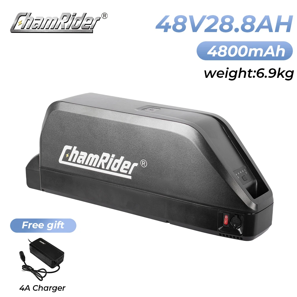 Chamrider Originele Onderbuis Ebike Batterij Polly 7 48 V 25AH 36 V 52 V Elektrische Batterij 21700 Lithium lon batterij 2000 W 40A BMS