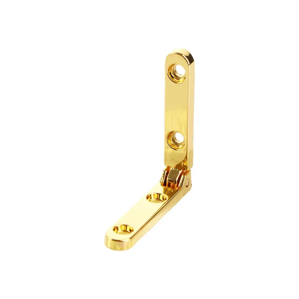 Jewelry Antique Self-Locking Accessories Wine Case Wooden Box Folding Hinge Furniture Hardware Hinge Lid Support