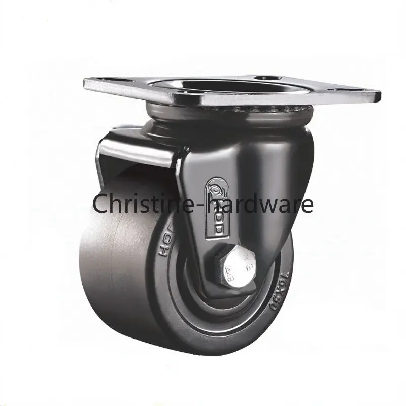 Big Mac Low Center Of Gravity Casters/wheels Load 500kg Polyurethane Wheel Mute Anti-winding FOR Large Equipm