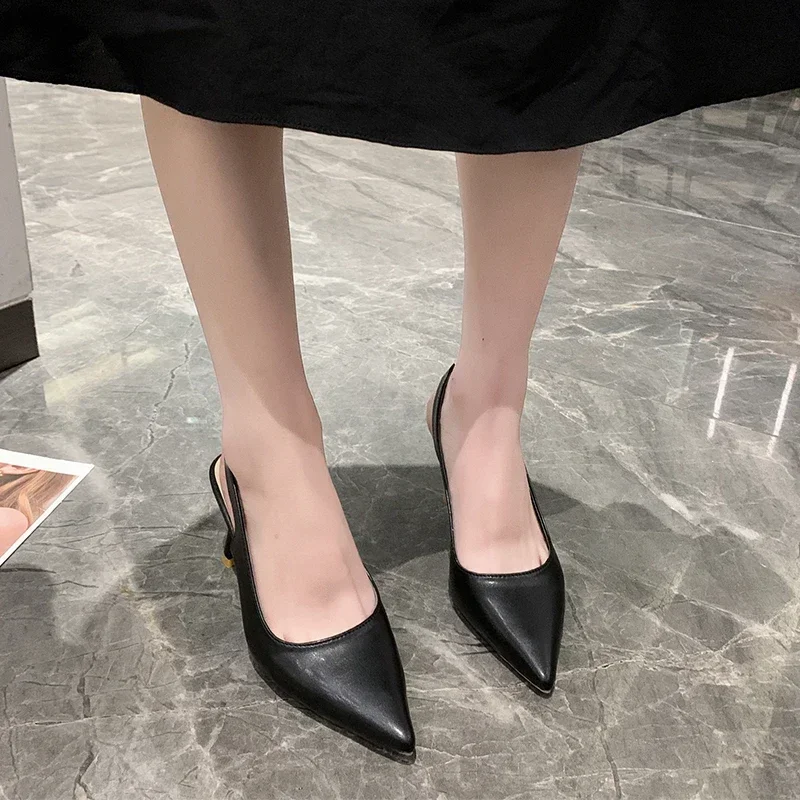 2026 Modische und Elegante Bankett-High-Heels für Damen – Sommer Neuheit: Spitze, Bequeme, Schlanke Absätze, Sexy Freizeitsandalen