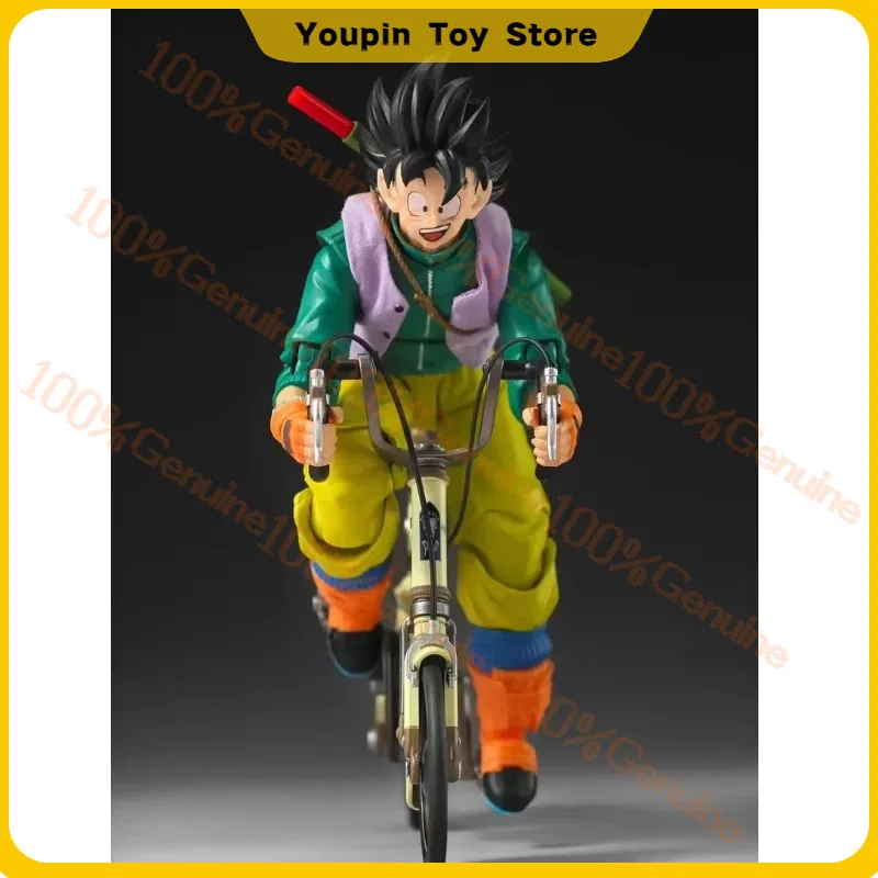 

Dragon Ball Son Goku Baseball Boy Alloy Fully Articulated Action Figure With Bicycle Set For Anime Figure Kids Toys Holiday Gift