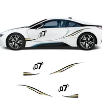 Car Racing Sport Styling Stickers Car Tuning Accessories For Ford Focus VW Golf Subaru BRZ Passat BMW Peugeot Telsa Toyota Honda