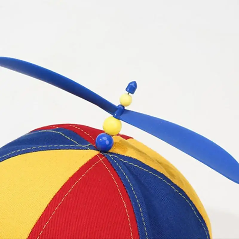 Neue Frühlings- und Herbst-Bambus-Libellen-Propeller-Baseballkappe im modischen Color-Block-Design – Outdoor-Sonnenschutzhut – Detail 10