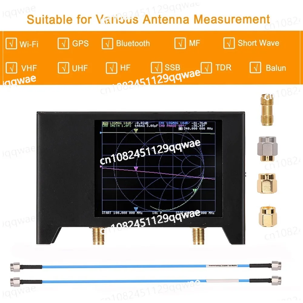 VNA 6GHz Vector Network Analyzer, HF Antenna Regulation MF HF V HF