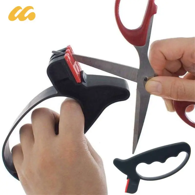 Knife Grinder No Space Waste Hand-held Sharpener Hand-pulled Multifunctional Sharpening Stone Household Hangable Knife Sharpener