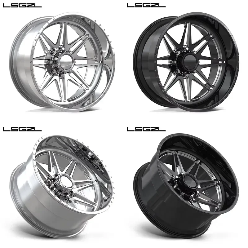 i Deep Concave Super Single 6x5.5 8x165.1 8x170 8x180 Forged Alloy Rim for F250 20 GMC Truck 8x200 8x210 silverado Wheel