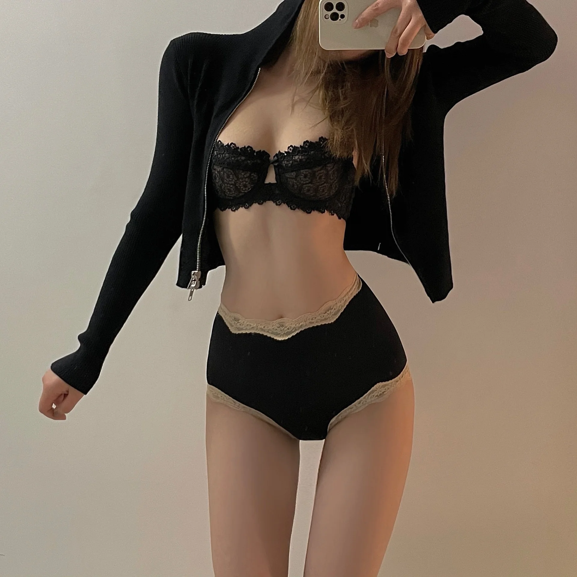 

High-Waist Seamless Comfort Women's Underwear Tummy Control Butt Lifting Waist Shaping Inner Pants Color Cotton Spring 2023