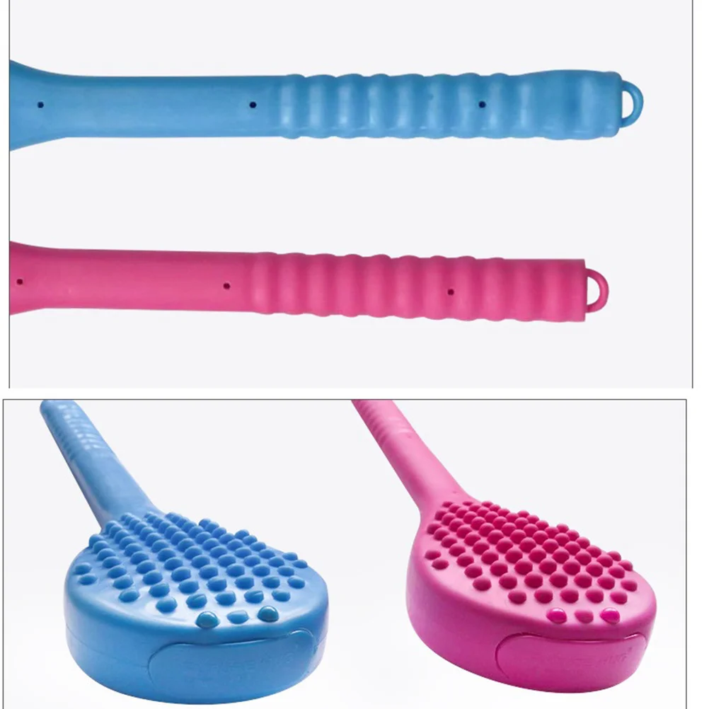 

1Pcs Silicone Massage Hammer Hollow Double-Sided Ergonomic Massager for Home Office Acupressure Blood Circulation Fatigue Relief