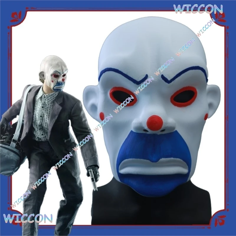 

[PandaRich] Джокер, коллекционное издание фильма, латексная маска, Хэллоуин, косплей, тематическая вечеринка-грабитель, страшное покрытие для лица, доступ костюма злодея