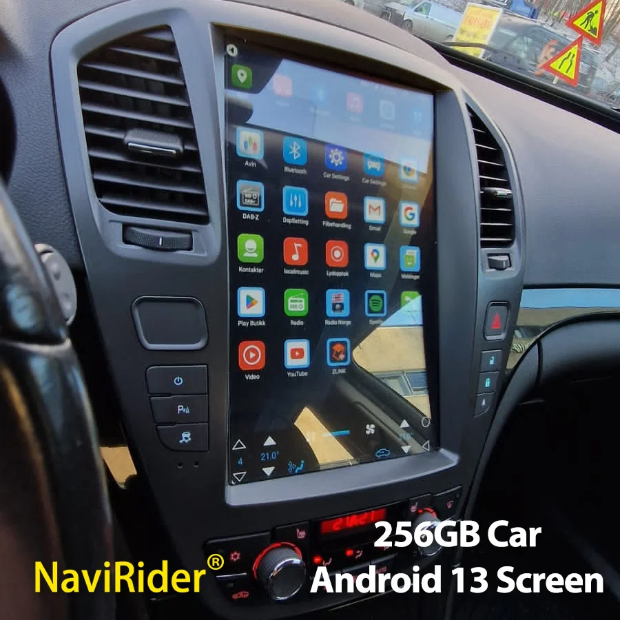 Android 14 Car Radio 2Din 12.inch Screen GPS For Opel Insignia Buick Regal 2008-2013 Multimidia Player Carplay Stereo Head Unit